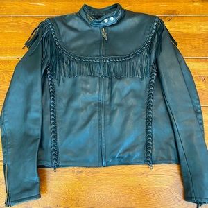 Harley Davidson Willie G Vintage Leather Jacket